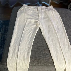 38 / 32 Ralph Lauren linen / silk pants